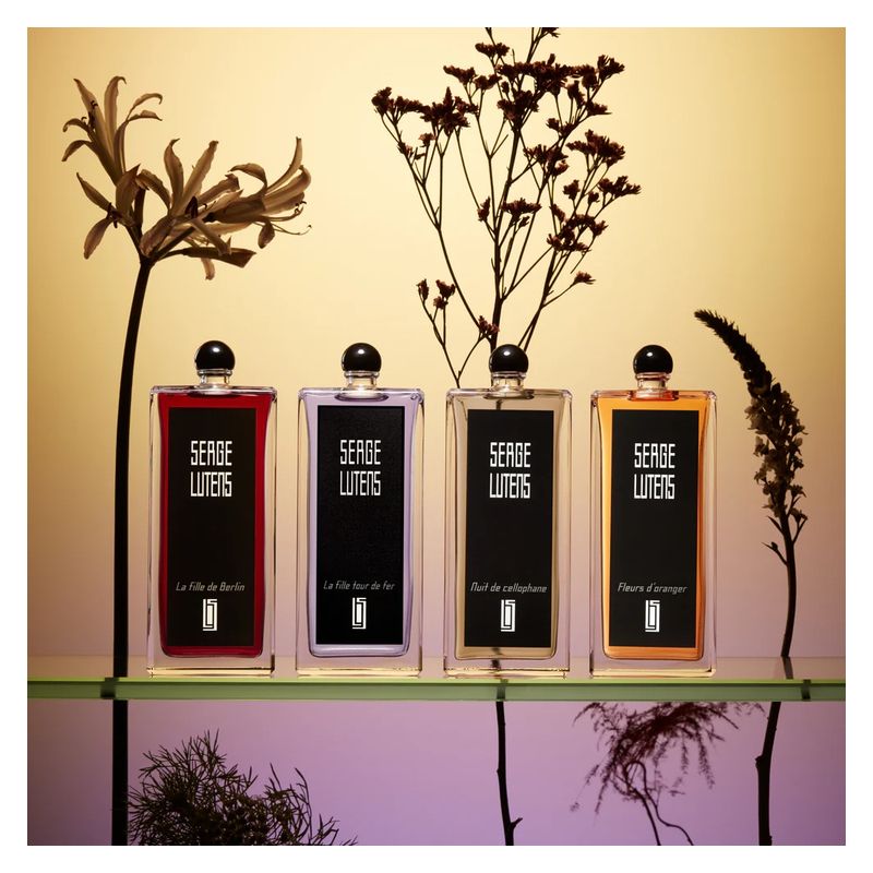 Serge Lutens La Fille Tour De Fer, Eau de Parfum Unisex, 50 ml Spray, Profumo floreale e metallico con note di rosa e iris