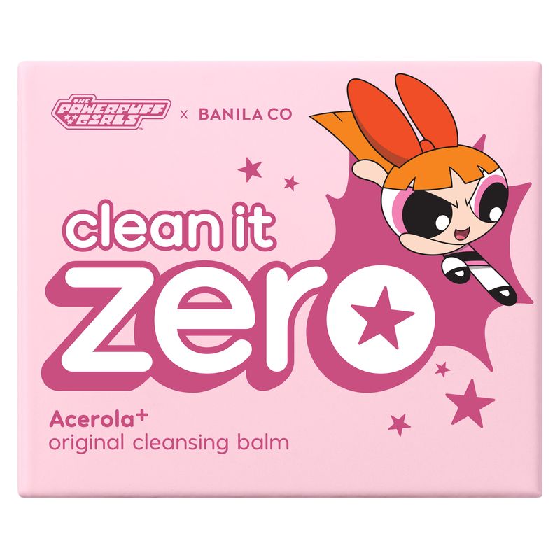 BANILA CO - CLEAN IT ZERO ORIGINAL CLEANSING BALM THE POWERPUFF GIRLS BANILA CO - CLEAN IT ZERO ORIGINAL CLEANSING BALM THE POWERPUFF GIRLS