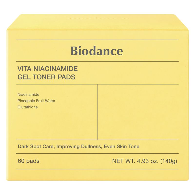 BIODANCE - VITA NIACINAMIDE GEL TONER PADS BIODANCE - VITA NIACINAMIDE GEL TONER PADS