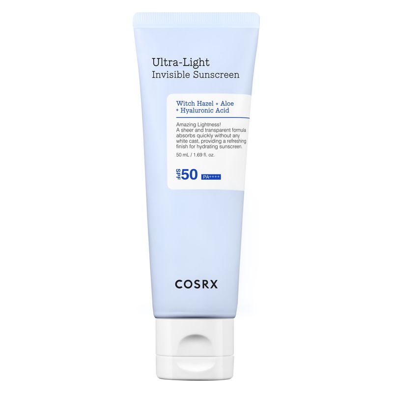 COSRX - ULTRA-LIGHT INVISIBLE SUNSCREEN SPF50+ PA++++ COSRX - ULTRA-LIGHT INVISIBLE SUNSCREEN SPF50+ PA++++