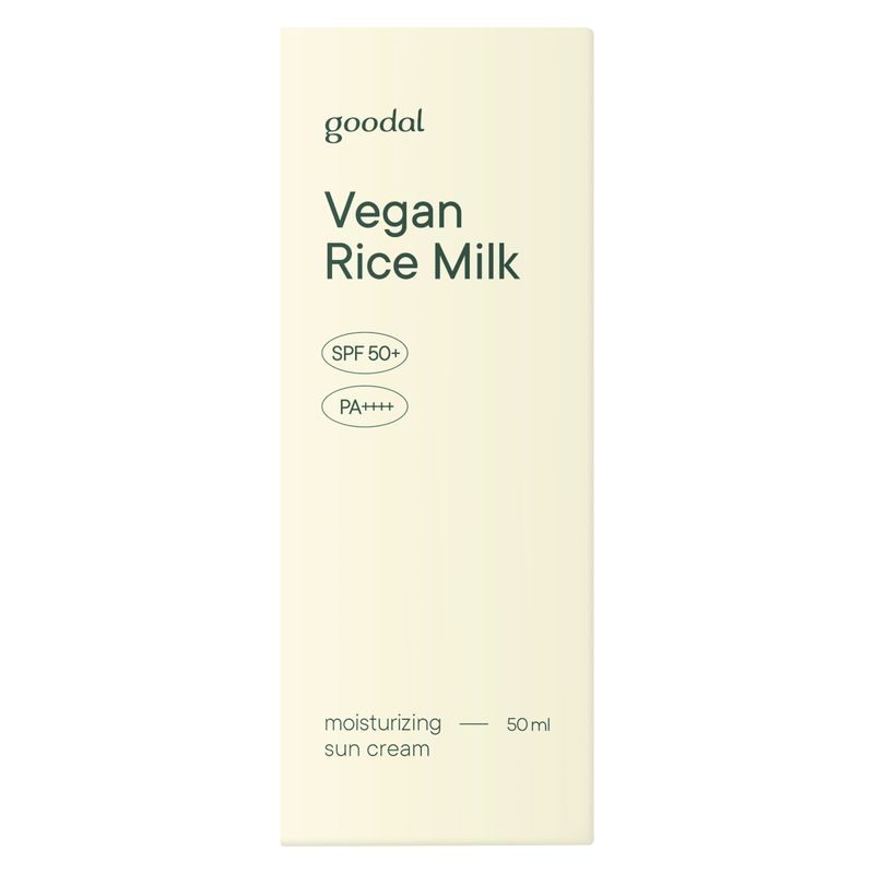 GOODAL - VEGAN RICE MILK MOISTURIZING SUN CREAM SPF 50+ PA++++ GOODAL - VEGAN RICE MILK MOISTURIZING SUN CREAM SPF 50+ PA++++