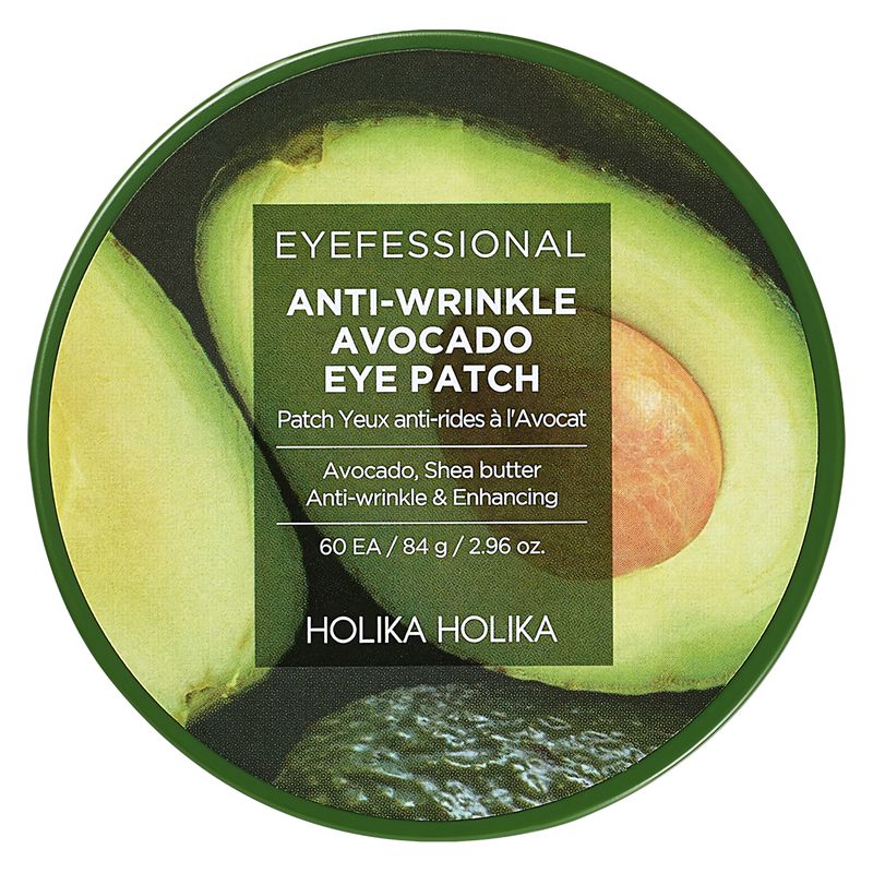 HOLIKA - EYEFESSIONAL ANTI-WRINKLE AVOCADO EYE PATCH HOLIKA - EYEFESSIONAL ANTI-WRINKLE AVOCADO EYE PATCH