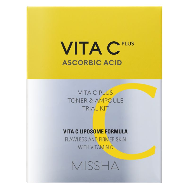 MISSHA - KIT VITA C BRIGHTENING TONER & SPOT CORRECTING & FIRMING AMPOULE
