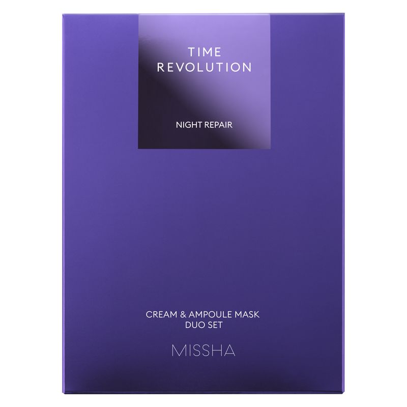 Missha MISSHA Time Revolution Night Repair Cream & Ampoule Mask Duo Set