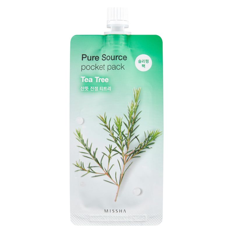 MISSHA - PURE SOURCE POCKET PACK TEA TREE MISSHA - PURE SOURCE POCKET PACK TEA TREE