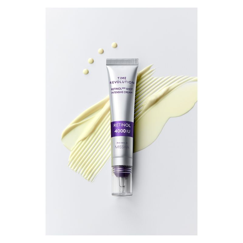MISSHA - TIME REVOLUTION RETINOL 4000 SHOT INTENSIVE CREAM MISSHA - TIME REVOLUTION RETINOL 4000 SHOT INTENSIVE CREAM