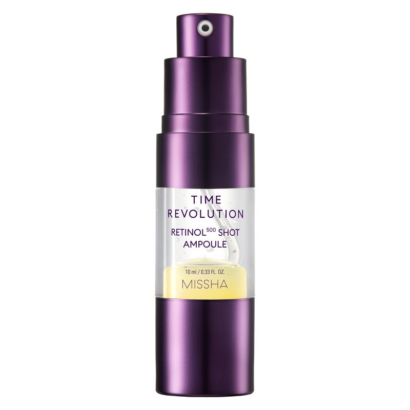 MISSHA - TIME REVOLUTION RETINOL 500 SHOT AMPOULE MISSHA - TIME REVOLUTION RETINOL 500 SHOT AMPOULE