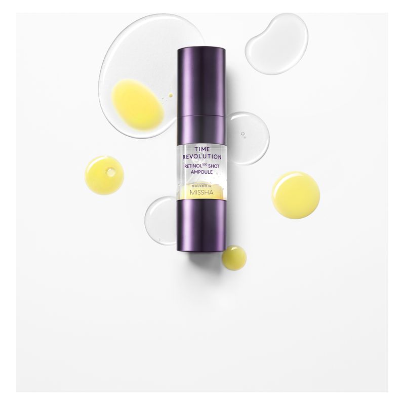 MISSHA - TIME REVOLUTION RETINOL 500 SHOT AMPOULE MISSHA - TIME REVOLUTION RETINOL 500 SHOT AMPOULE