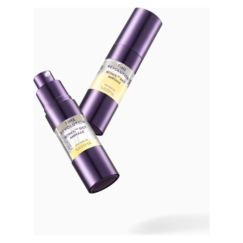 MISSHA - TIME REVOLUTION RETINOL 500 SHOT AMPOULE MISSHA - TIME REVOLUTION RETINOL 500 SHOT AMPOULE