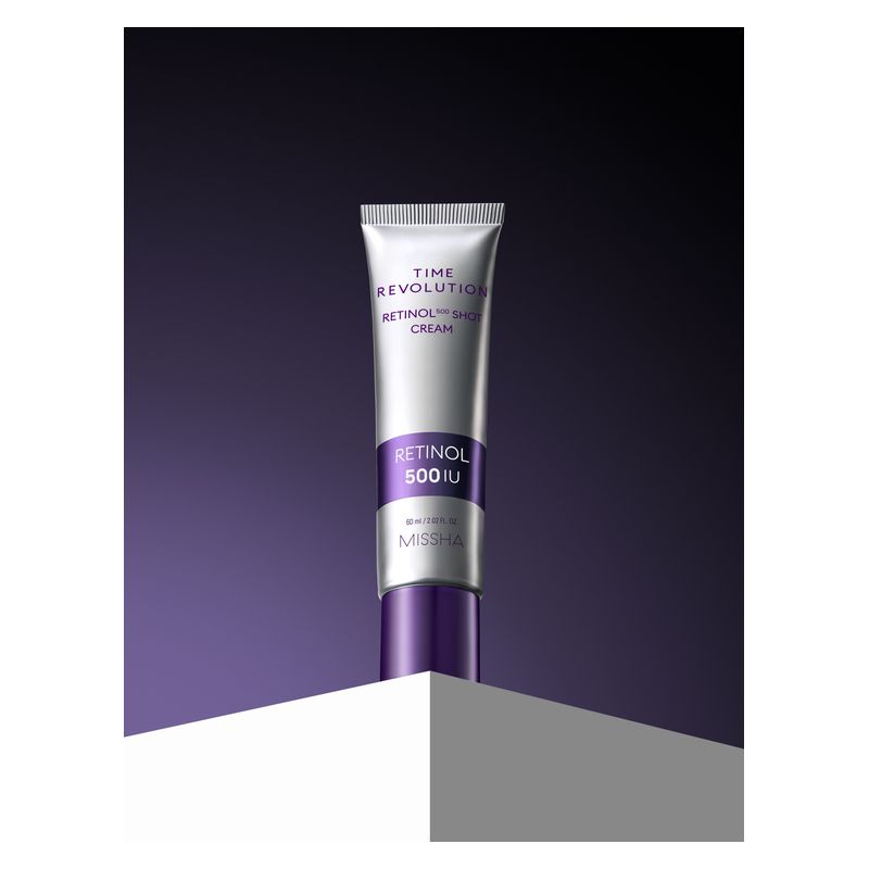 MISSHA - TIME REVOLUTION RETINOL 500 SHOT CREAM MISSHA - TIME REVOLUTION RETINOL 500 SHOT CREAM