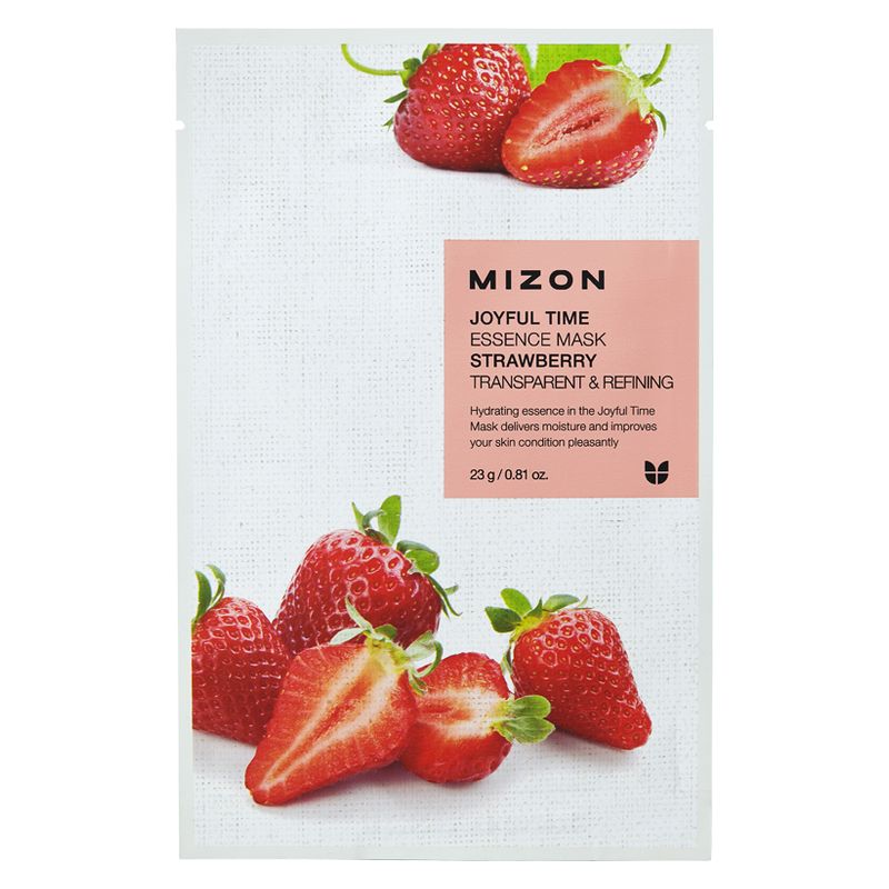 MIZON - JOYFUL TIME ESSENCE MASK STRAWBERRY 23 GR MIZON - JOYFUL TIME ESSENCE MASK STRAWBERRY 23 GR