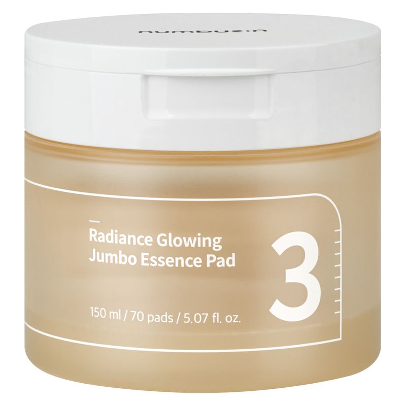 NUMBUZIN - NUMBUZIN 3 RADIANCE GLOWING JUMBO ESSENCE PAD NUMBUZIN - NUMBUZIN 3 RADIANCE GLOWING JUMBO ESSENCE PAD