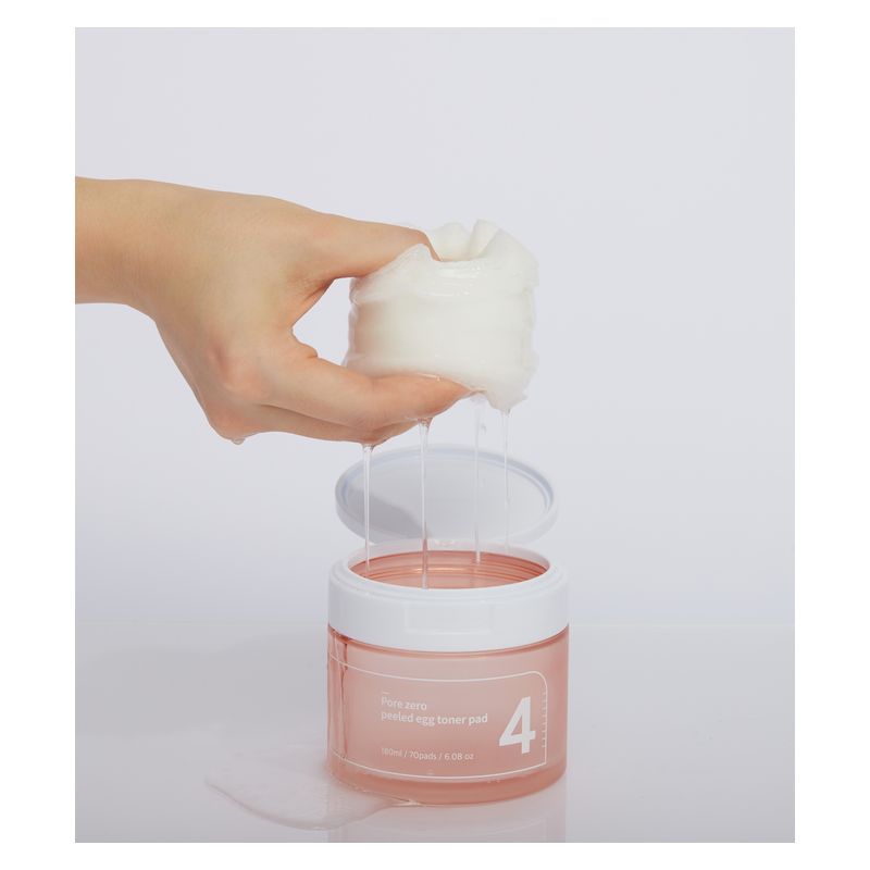 NUMBUZIN - NUMBUZIN 4 PORE ZERO PEELED EGG TONER PAD NUMBUZIN - NUMBUZIN 4 PORE ZERO PEELED EGG TONER PAD