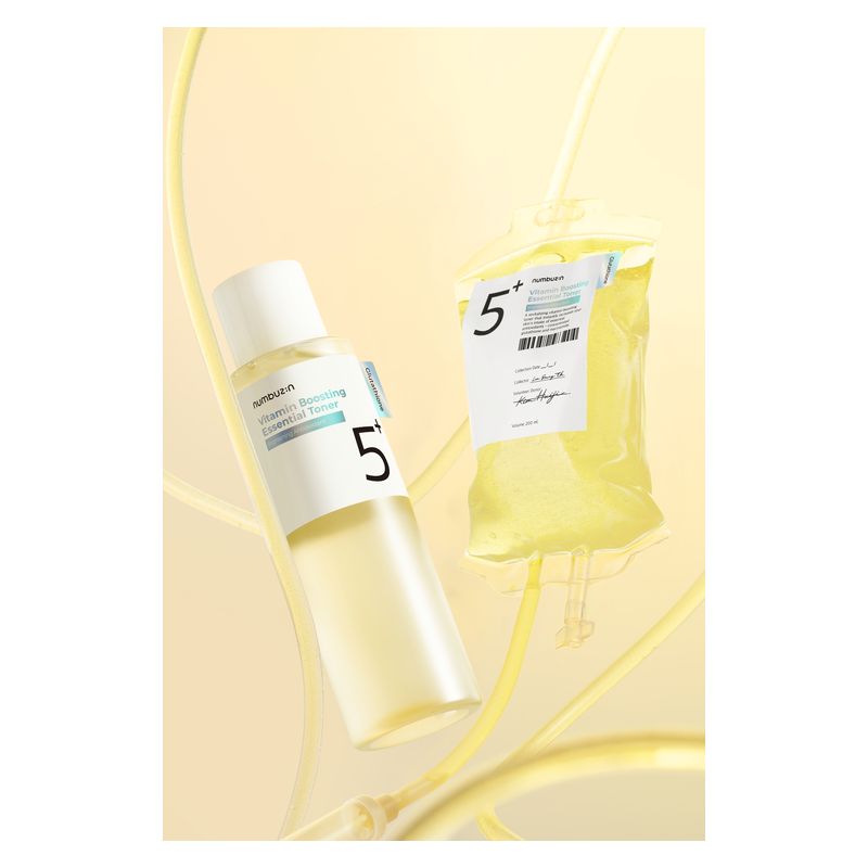 NUMBUZIN - NUMBUZIN 5 VITAMIN BOOSTING ESSENCE TONER NUMBUZIN - NUMBUZIN 5 VITAMIN BOOSTING ESSENCE TONER