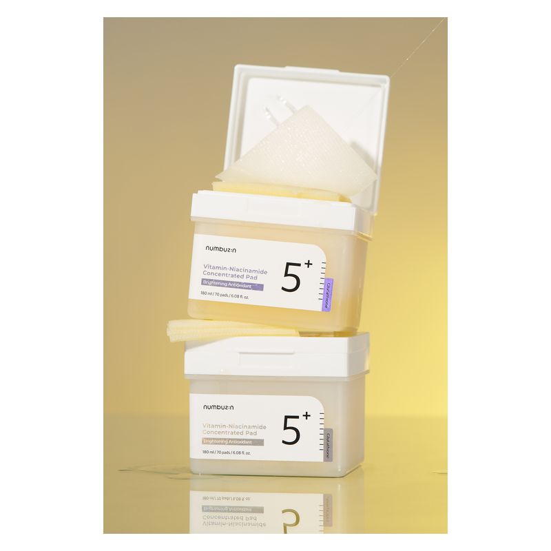 NUMBUZIN - 5+ GLUTATHIONE  VITAMIN CONCENTRATED TONER PADS