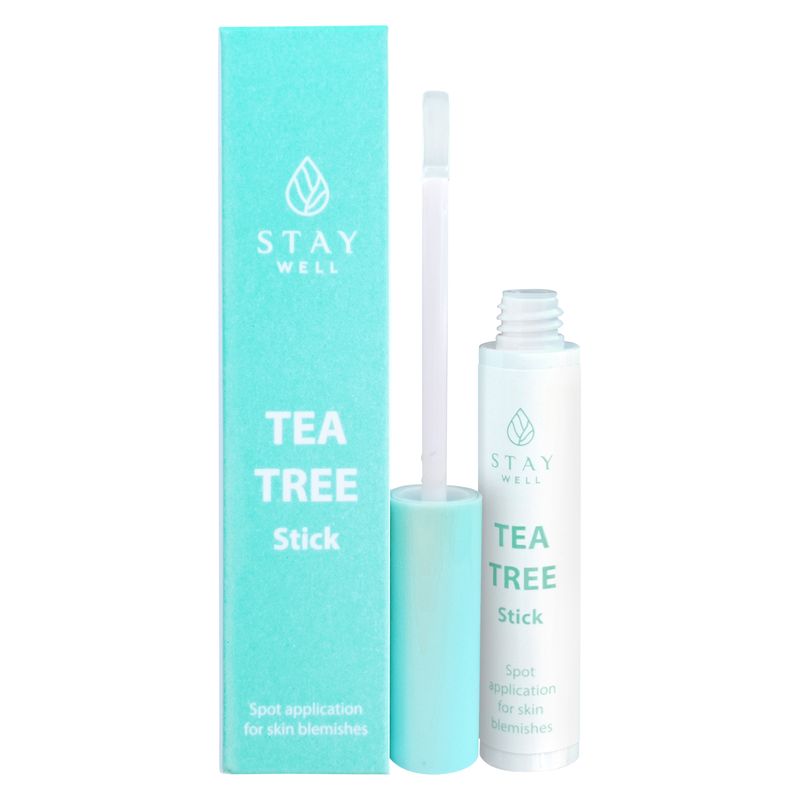 STAY WELL - TEA TREE STICK SPOT APPLICATION FOR SKIN BLEMISHES STAY WELL - TEA TREE STICK SPOT APPLICATION FOR SKIN BLEMISHES