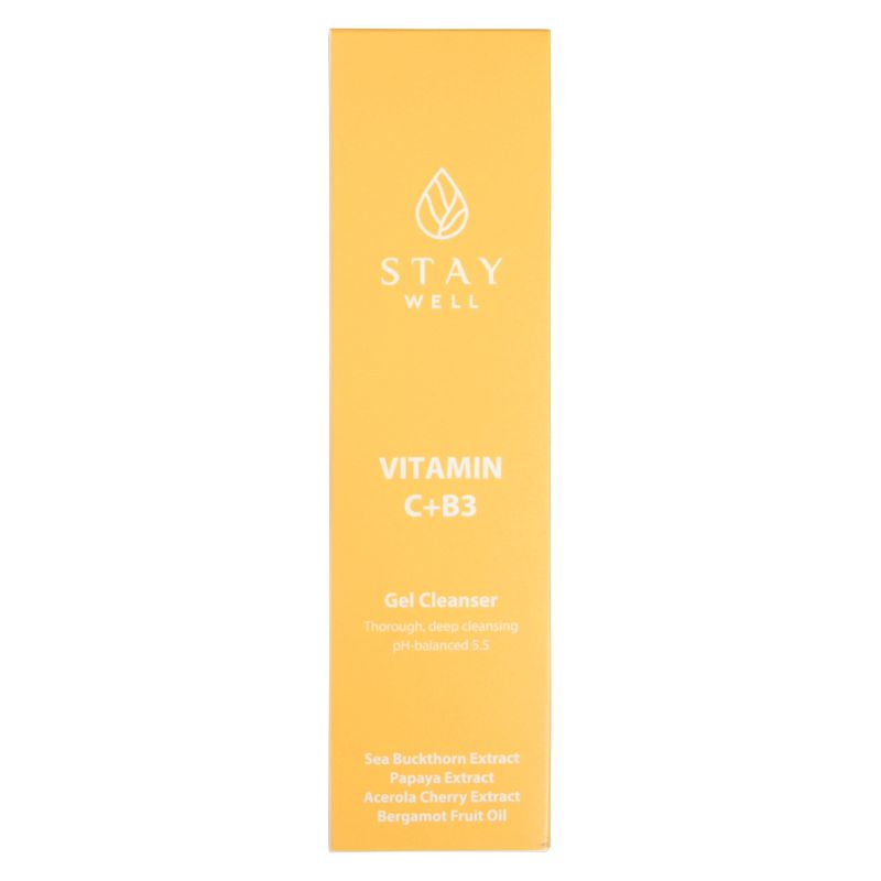 STAY WELL - VITAMIN C + B3 GEL CLEANSER STAY WELL - VITAMIN C + B3 GEL CLEANSER