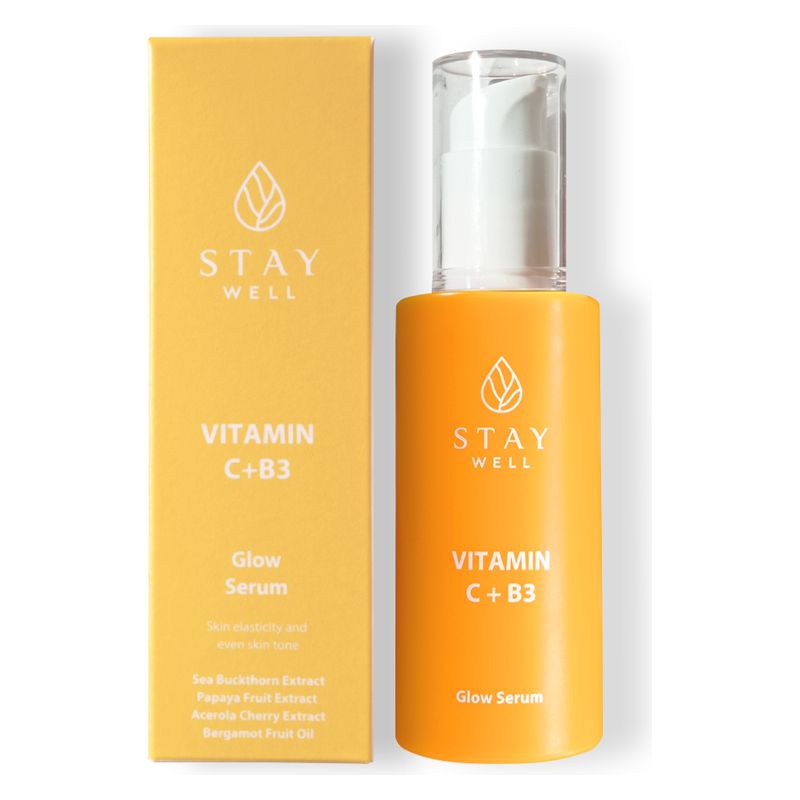 STAY WELL - VITAMIN C + B3 GLOW SERUM STAY WELL - VITAMIN C + B3 GLOW SERUM