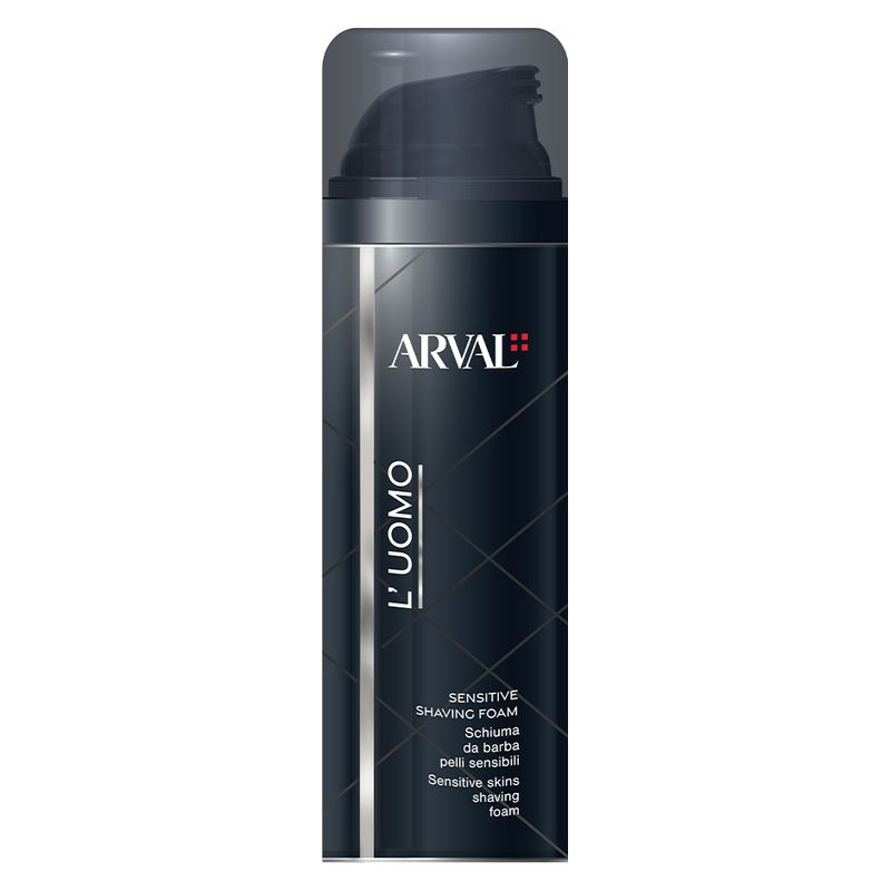 ARVAL - L'UOMO SENSITIVE SHAVING FOAM - SCHIUMA DA BARBA PENLLI SENSIBILI ARVAL - L'UOMO SENSITIVE SHAVING FOAM - SCHIUMA DA BARBA PENLLI SENSIBILI
