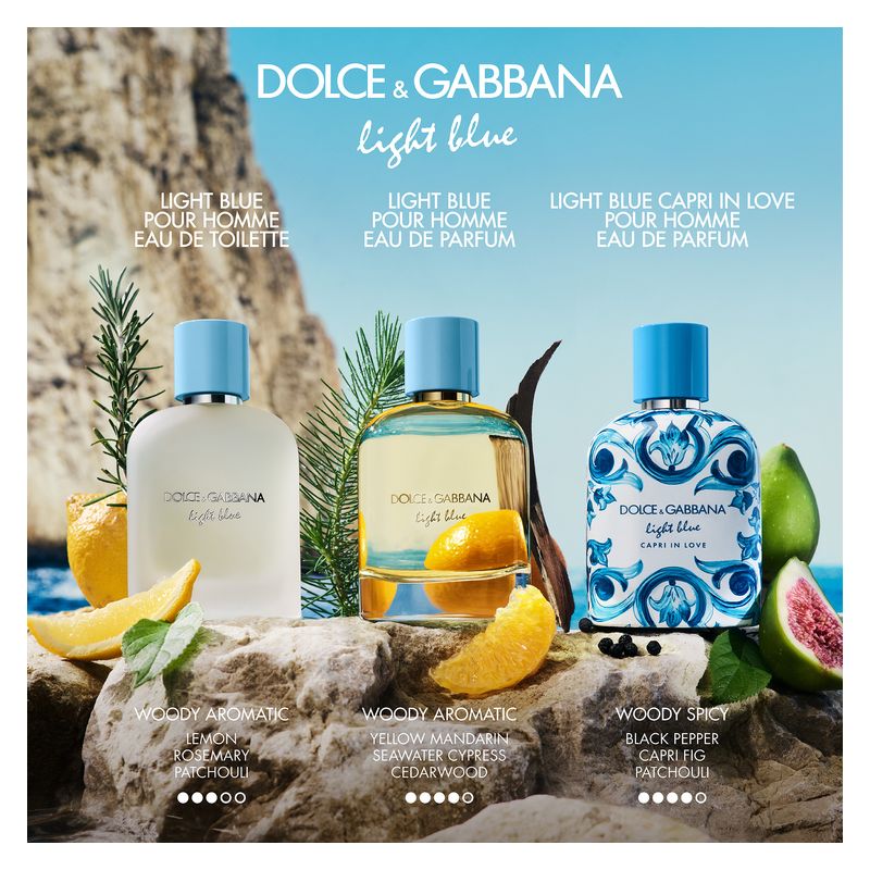 Dolce & Gabbana - LIGHT BLUE POUR HOMME EAU DE PARFUM Dolce & Gabbana - LIGHT BLUE POUR HOMME EAU DE PARFUM