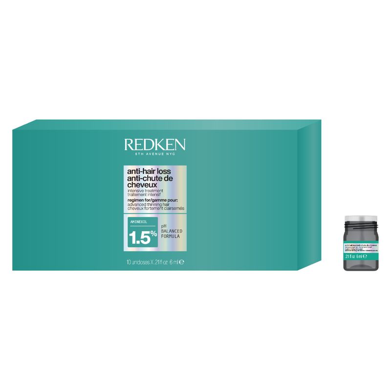 Trattamento Intensivo Anticaduta REDKEN con Aminexil