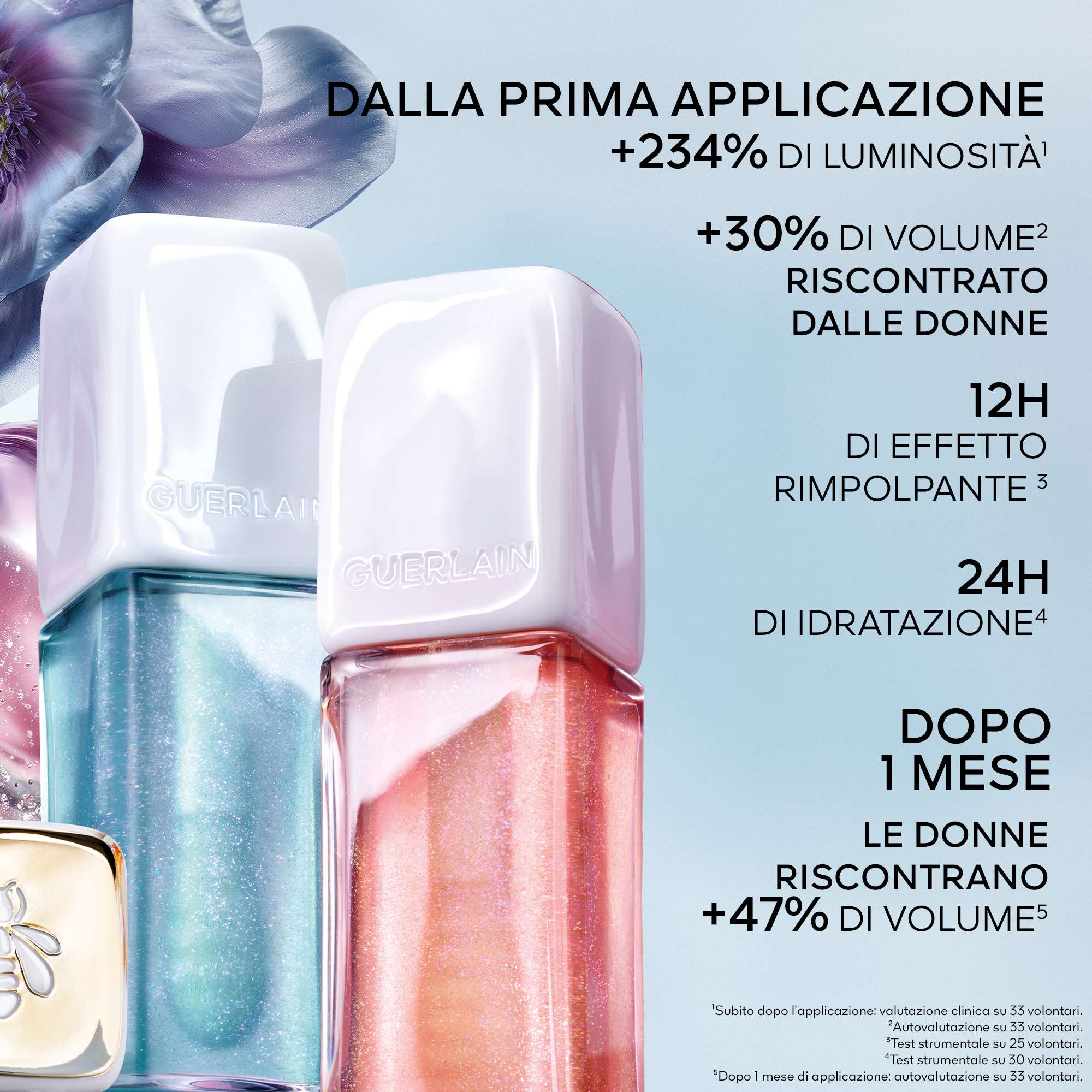 Guerlain - KISSKISS BEE GLOW PLUMP - TRATTAMENTO LABBRA VOLUME IMMEDIATO E A LUNGA DURATA
