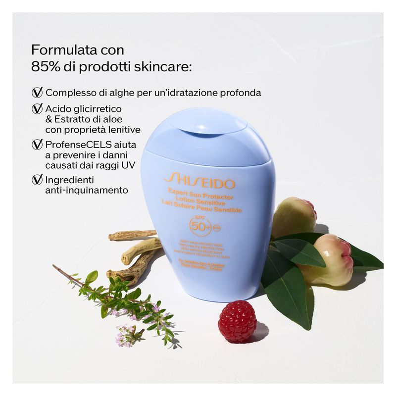 Shiseido - Expert Sun Protector Lotion Sensitive Spf 50+ Shiseido - Expert Sun Protector Lotion Sensitive Spf 50+