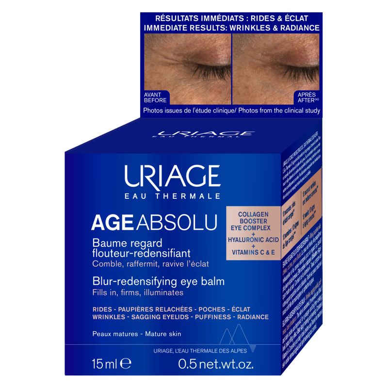 URIAGE - AGE ABSOLU BAUME REGARD FLOUTEUR-REDENSIFIANT URIAGE - AGE ABSOLU BAUME REGARD FLOUTEUR-REDENSIFIANT