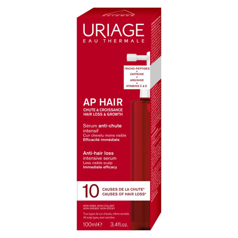 URIAGE - AP HAIR CUTE & CROISSANCE HAIR LOSS & GROWTH SéRUM ANTI-CHIUTE INTENSIF URIAGE - AP HAIR CUTE & CROISSANCE HAIR LOSS & GROWTH SéRUM ANTI-CHIUTE INTENSIF