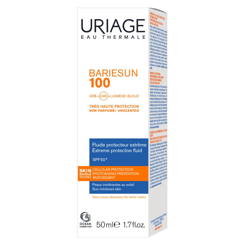 URIAGE - BARIESUN 100 FLUIDE PROTECTEUR EXTREME SPF 50+ URIAGE - BARIESUN 100 FLUIDE PROTECTEUR EXTREME SPF 50+