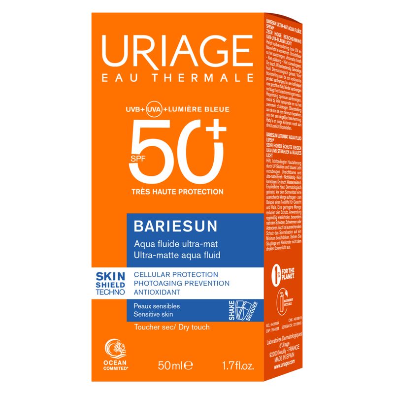 URIAGE - BARIESUN ACQUA FLUIDE ULTRA MAT SPF 50+ URIAGE - BARIESUN ACQUA FLUIDE ULTRA MAT SPF 50+