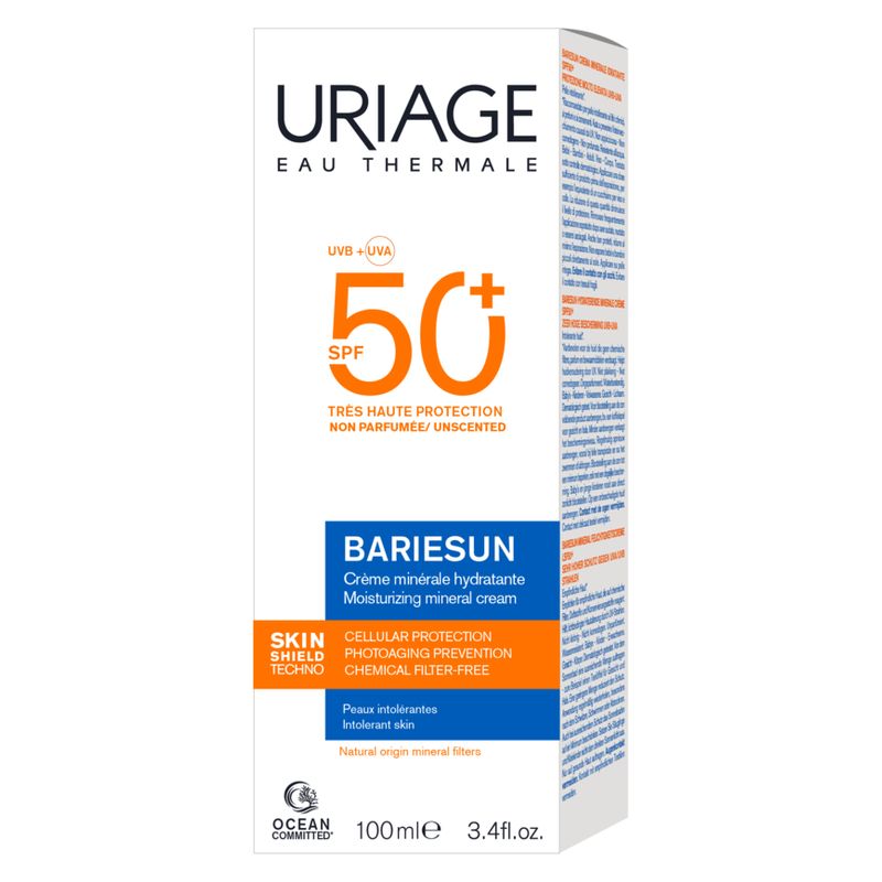 URIAGE - BARIESUN CRèME MINéRALE HYDRATANTE SPF 50+ URIAGE - BARIESUN CRèME MINéRALE HYDRATANTE SPF 50+