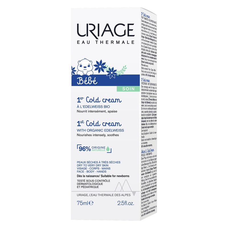 URIAGE - BéBé COLD CREAM - CREMA NUTRIENTE E PROTETTIVA PER LA PELLE DEL VISO E DEL CORPO