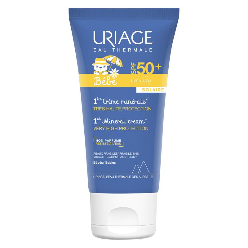 URIAGE - BéBé CREèME MINéRALE SPF 50+ URIAGE - BéBé CREèME MINéRALE SPF 50+