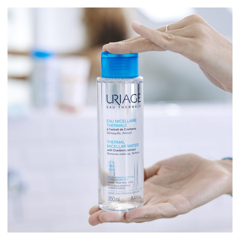 URIAGE - EAU MICELLAIRE THERMALE à L'EXTRAIT DE CRANBERRY
