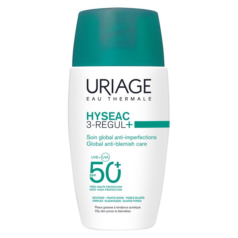 URIAGE - HYSEAC 3-REGUL+ SOIN GLOBAL ANTI-IMPERFECTIONS SPF 50+ URIAGE - HYSEAC 3-REGUL+ SOIN GLOBAL ANTI-IMPERFECTIONS SPF 50+
