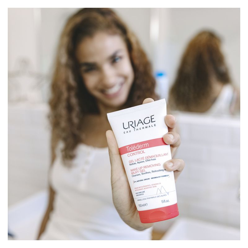 URIAGE - TOLéDERM CONTROL GEL LACTé DéMAQUILLANT