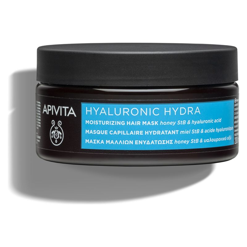 APIVITA - HYALURONIC HYDRA MOISTURIZING HAIR MASK HONEY STB & HYALURONIC ACID APIVITA - HYALURONIC HYDRA MOISTURIZING HAIR MASK HONEY STB & HYALURONIC ACID
