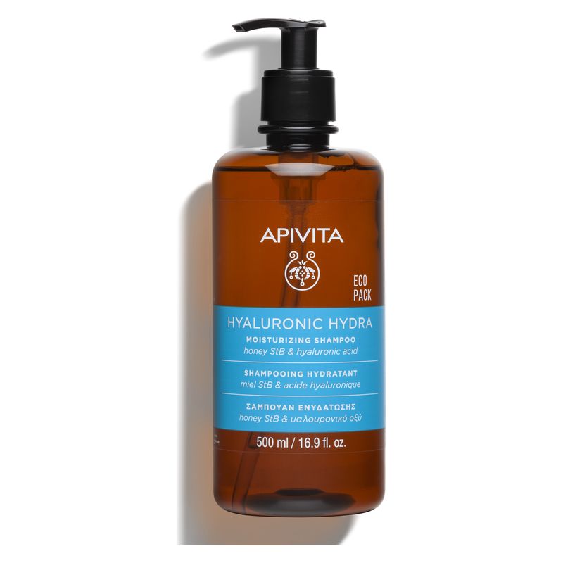 APIVITA - HYALURONIC HYDRA MOISTURIZING SHAMPOO HONEY STB & HYALURONIC ACID APIVITA - HYALURONIC HYDRA MOISTURIZING SHAMPOO HONEY STB & HYALURONIC ACID