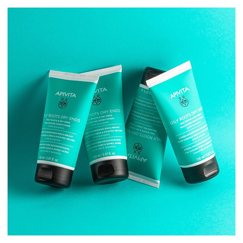 APIVITA - OILY ROOTS DRY ENDS BALANCING CONDITIONER APIVITA - OILY ROOTS DRY ENDS BALANCING CONDITIONER