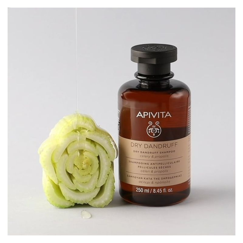 APIVITA - DRY DANDRUFF SHMAPOO CELERY & PROPOLIS APIVITA - DRY DANDRUFF SHMAPOO CELERY & PROPOLIS