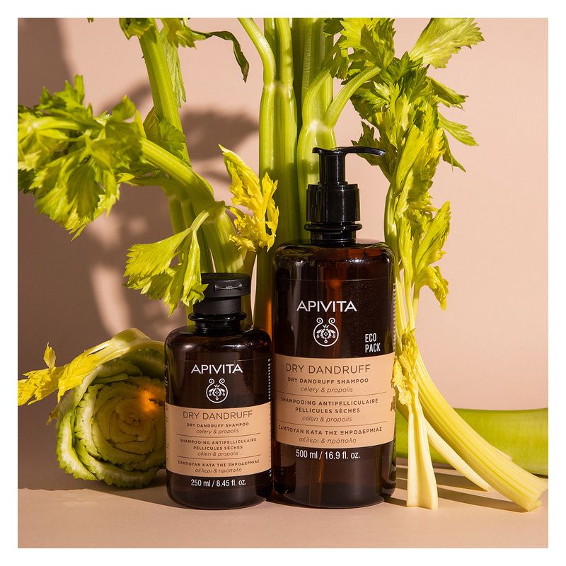 APIVITA - DRY DANDRUFF SHMAPOO CELERY & PROPOLIS APIVITA - DRY DANDRUFF SHMAPOO CELERY & PROPOLIS