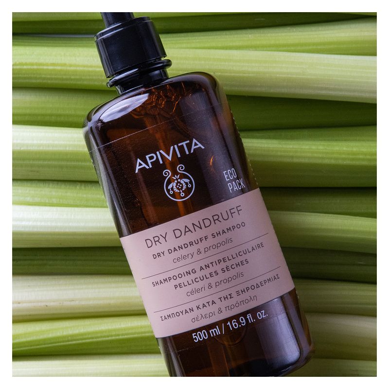 APIVITA - DRY DANDRUFF SHMAPOO CELERY & PROPOLIS APIVITA - DRY DANDRUFF SHMAPOO CELERY & PROPOLIS