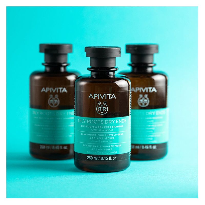 APIVITA - OILY ROOTS DRY ENDS SHAMPOO APIVITA - OILY ROOTS DRY ENDS SHAMPOO