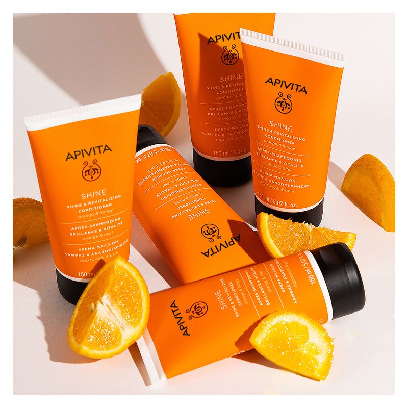 APIVITA - SHINE & REVITALIZING CONDITIONER ORANGE & HONEY APIVITA - SHINE & REVITALIZING CONDITIONER ORANGE & HONEY