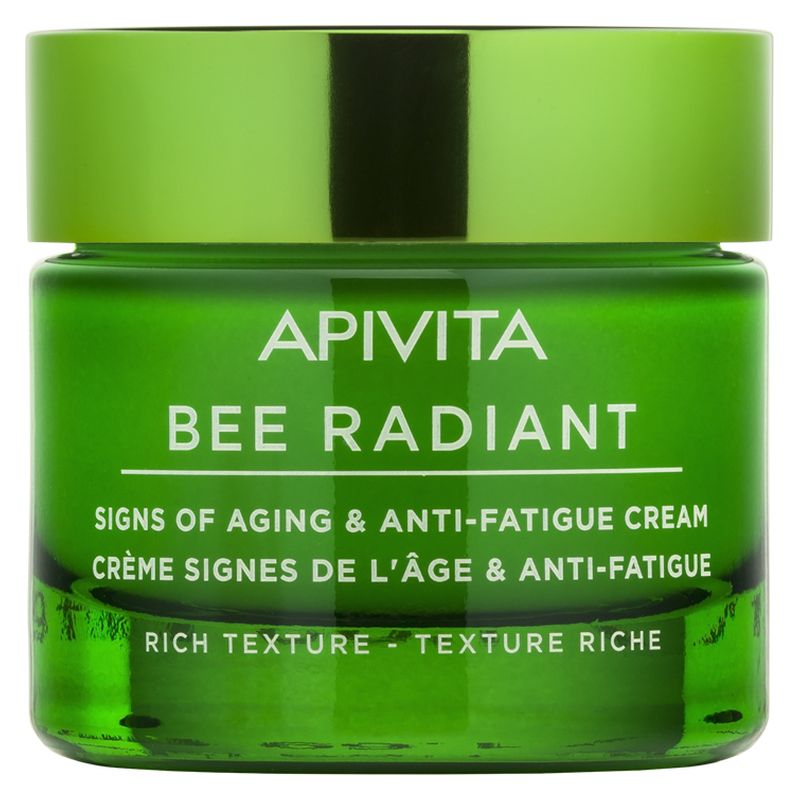 APIVITA - BEE RADIANT SIGNS OF AGING & ANTI-FATIGUE CREAM RICH TEXTURE APIVITA - BEE RADIANT SIGNS OF AGING & ANTI-FATIGUE CREAM RICH TEXTURE