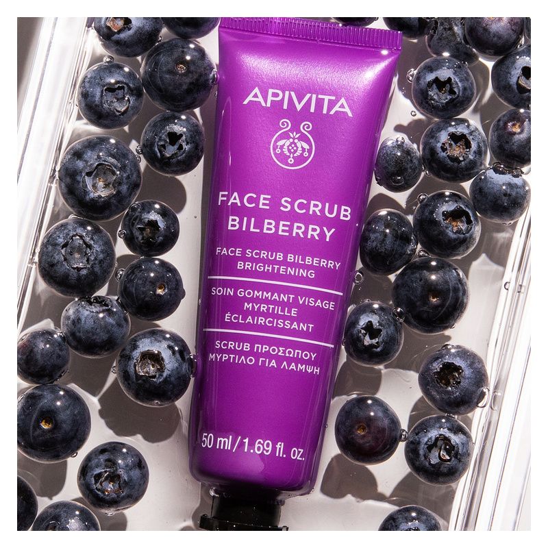 APIVITA - FACE SCRUB BILBERRY APIVITA - FACE SCRUB BILBERRY