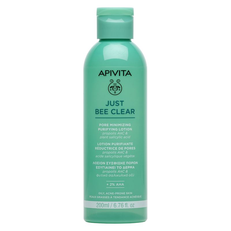 APIVITA - JUST BEE CLEAR PORE MINIMIZING PURIFYING LOTION APIVITA - JUST BEE CLEAR PORE MINIMIZING PURIFYING LOTION