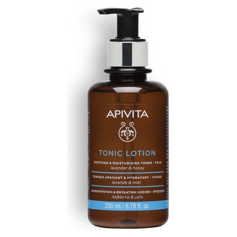 APIVITA - TONIC LOTION SOOTHING & MOISTURIZING TONER - FACE LAVENDER & HONEY APIVITA - TONIC LOTION SOOTHING & MOISTURIZING TONER - FACE LAVENDER & HONEY