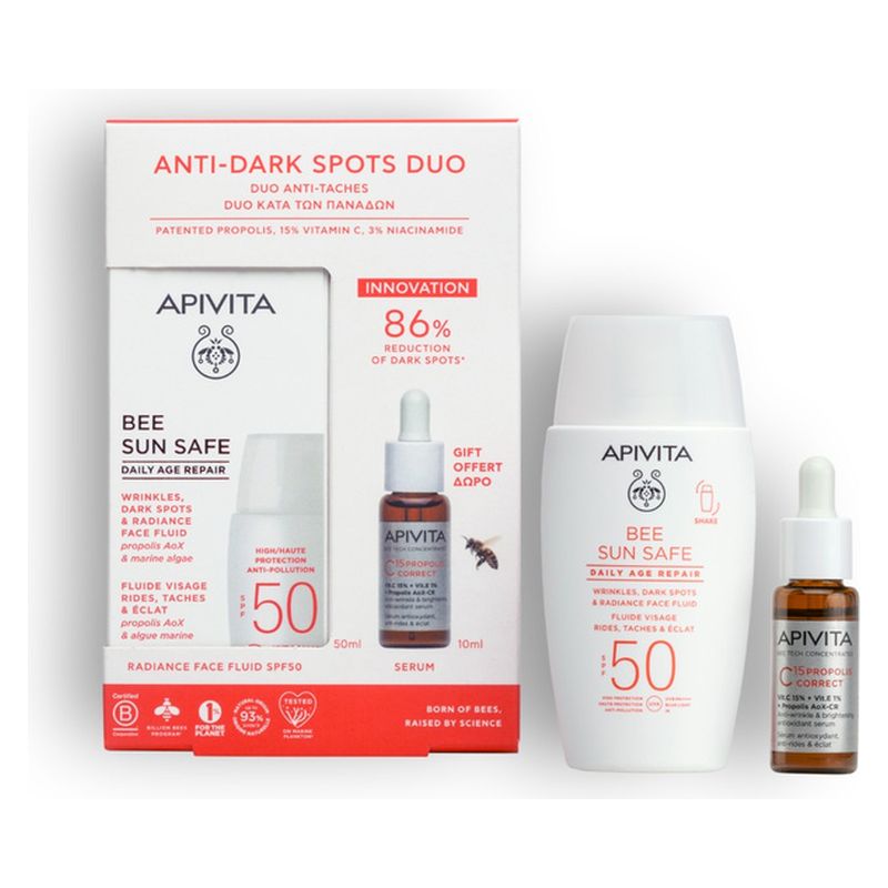 APIVITA - KIT ANTI-DARK SPOTS DUO APIVITA - KIT ANTI-DARK SPOTS DUO